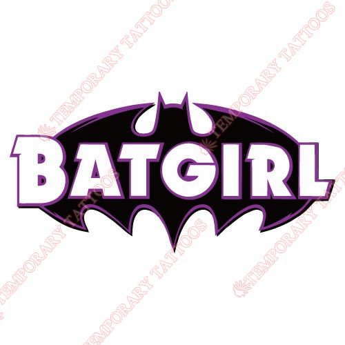 Batgirl Customize Temporary Tattoos Stickers NO.1